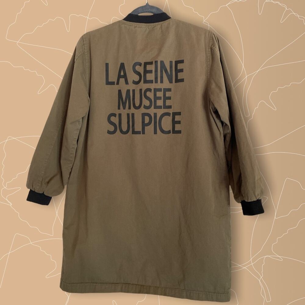 Plastic Island long bomber jacket - Picture 2 of 6